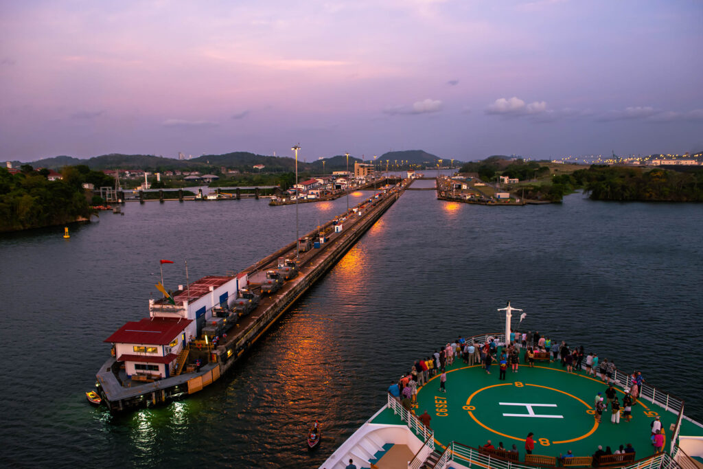 Miraflores Locks Panama Canal